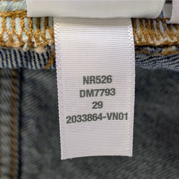 Madewell The Darted Barrel-Leg Jeans 29 High-Rise Medium Wash Denim - Picture 11 of 12